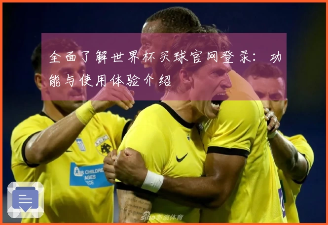 全面了解世界杯买球官网登录：功能与使用体验介绍